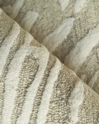 Exquisite Rugs Entro Hand-Tufted Beige & Ivory Rug | Thumbnail 5
