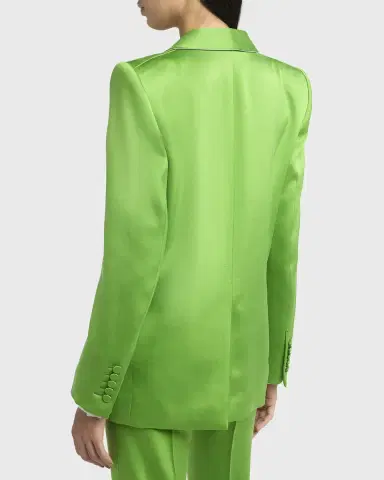 Tom Ford Single-Breasted Silk-Wool Blazer Jacket | Thumbnail 3