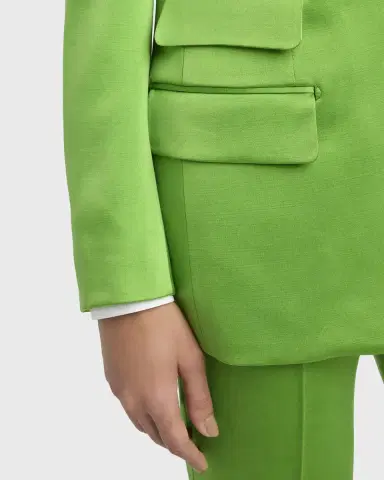 Tom Ford Single-Breasted Silk-Wool Blazer Jacket | Thumbnail 5