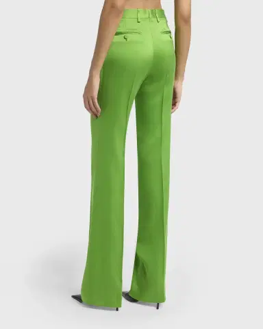 Tom Ford Pleated Silk Straight-Leg Trousers | Thumbnail 3 Tom Ford Pleated Silk Straight-Leg Trousers | Thumbnail 3