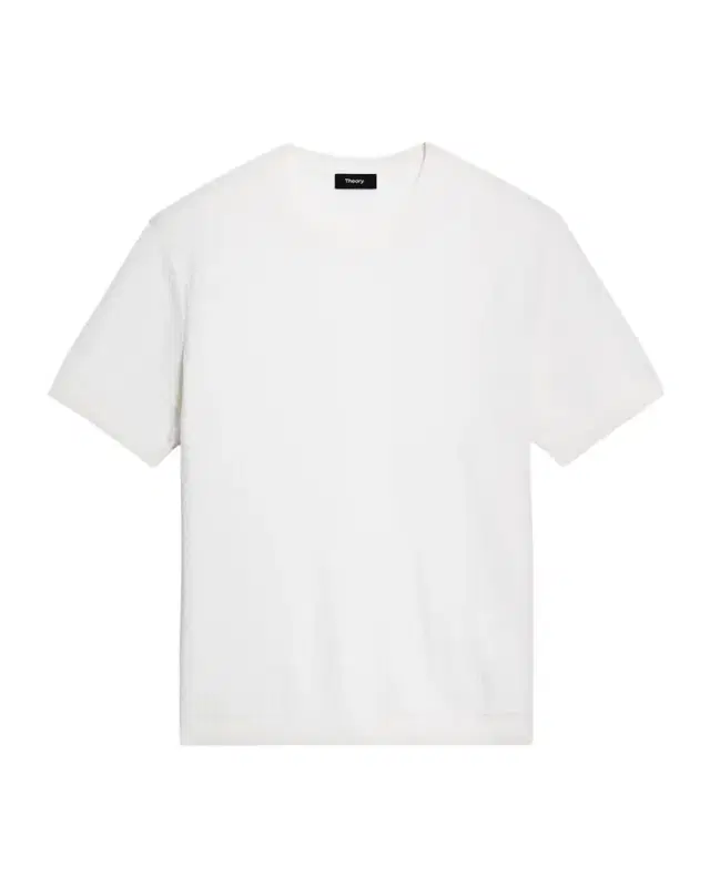 Theory Men 's Damian Textured Knit Short-Sleeve Sweater