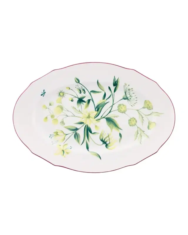 GINORI 1735 Florenza Acanto Oval Platter