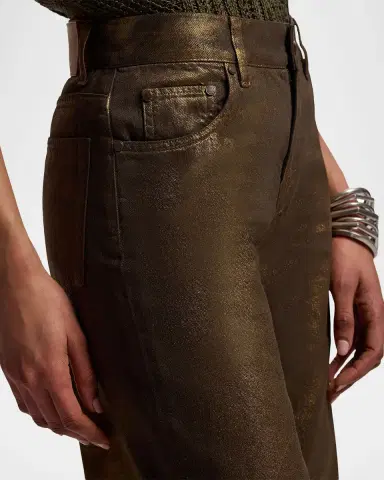 Ralph Lauren Collection Mercer Relaxed Wide-Leg Jeans | Thumbnail 5 Ralph Lauren Collection Mercer Relaxed Wide-Leg Jeans | Thumbnail 5