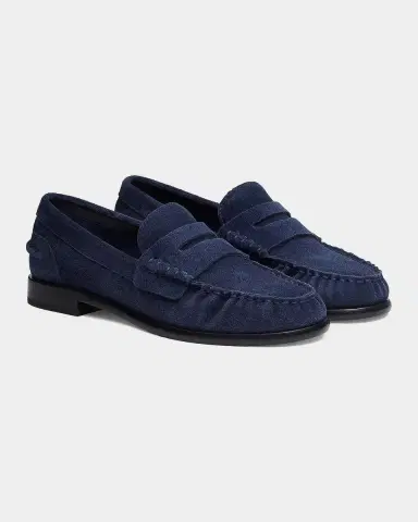 rag & bone Carter Suede Penny Loafers | Thumbnail 5