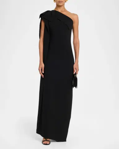 FFORME Andie Asymmetric Column Gown | Thumbnail 2
