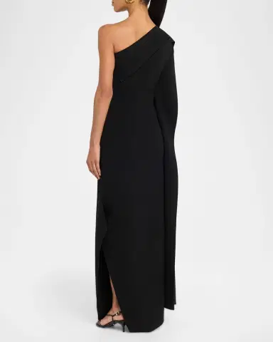 FFORME Andie Asymmetric Column Gown | Thumbnail 3