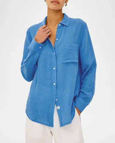 RAILS Ellis Button-Front Shirt | Thumbnail 4
