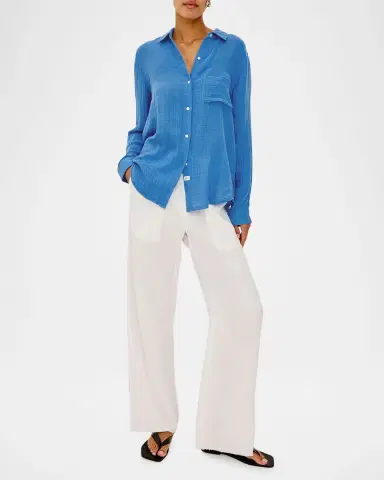RAILS Ellis Button-Front Shirt | Thumbnail 6