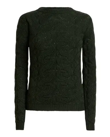 Etro Textured Pointelle Wool Crewneck Sweater | Thumbnail 1