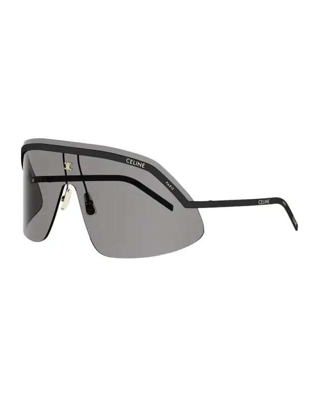 Morning Shade Metal Mask Sunglasses