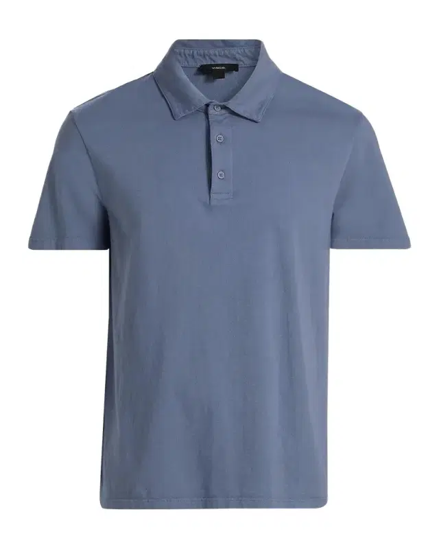 Vince Men 's Garment-Dyed Polo Shirt