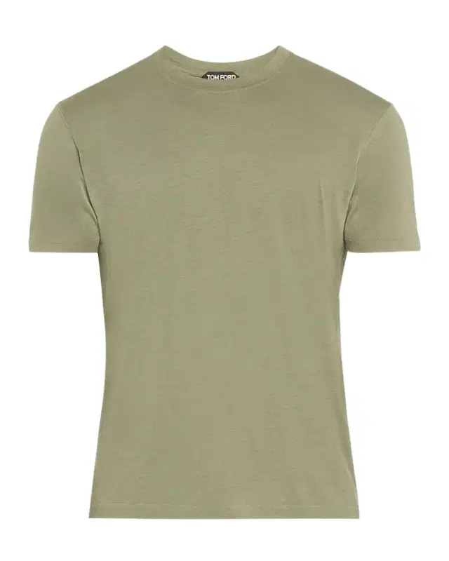 TOM FORD Men 's Lyocell-Cotton Crewneck T-Shirt