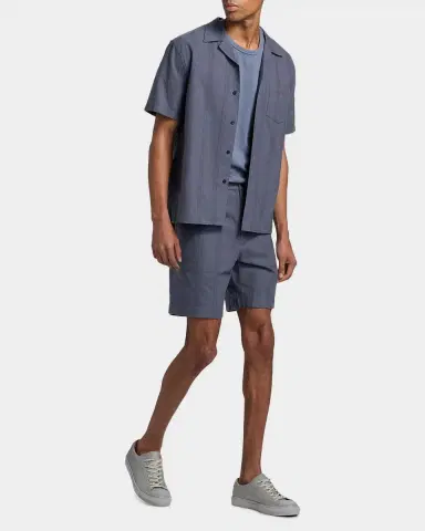 Vince Men's Cove Stripe Relaxed-Fit Shorts | Thumbnail 2 Vince Men's Cove Stripe Relaxed-Fit Shorts | Thumbnail 2