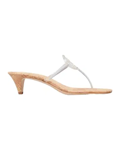 Tory Burch Miller Jelly Kitten-Heel Sandals | Thumbnail 1