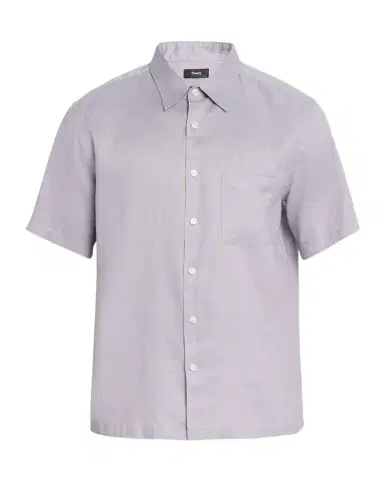 Theory Men's Irving Linen Button-Down Shirt | Thumbnail 1