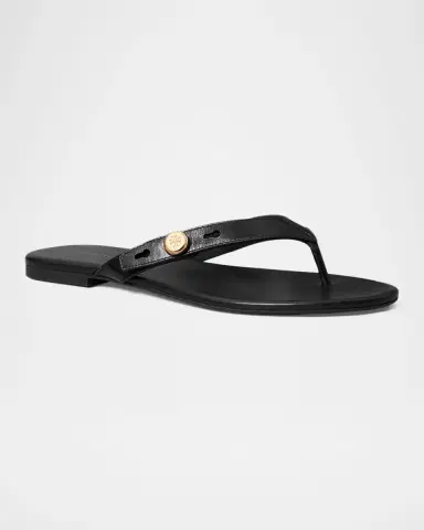 Tory Burch Romy Leather Thong Sandals | Thumbnail 2