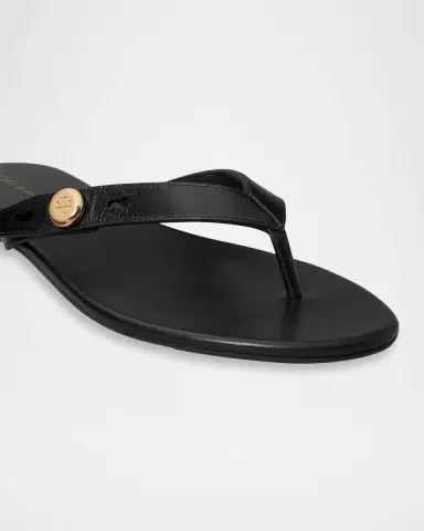 Tory Burch Romy Leather Thong Sandals | Thumbnail 3