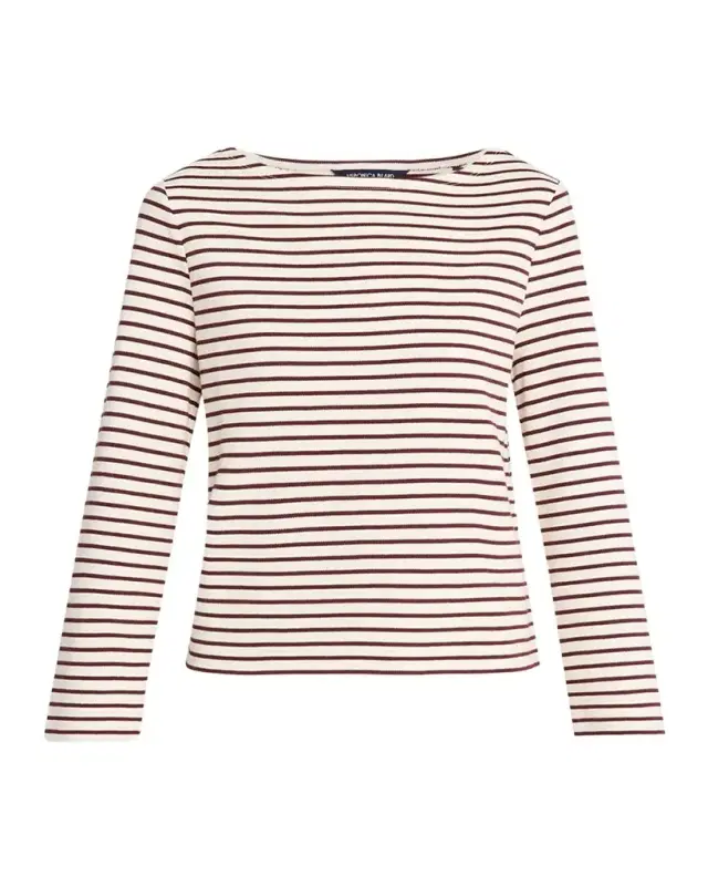 Hovey Striped Knit Top