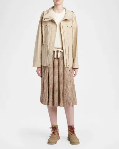 Moncler Genius Serin Hooded Cotton-Blend Parka | Thumbnail 2 Moncler Genius Serin Hooded Cotton-Blend Parka | Thumbnail 2