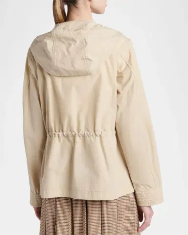 Moncler Genius Serin Hooded Cotton-Blend Parka | Thumbnail 3 Moncler Genius Serin Hooded Cotton-Blend Parka | Thumbnail 3
