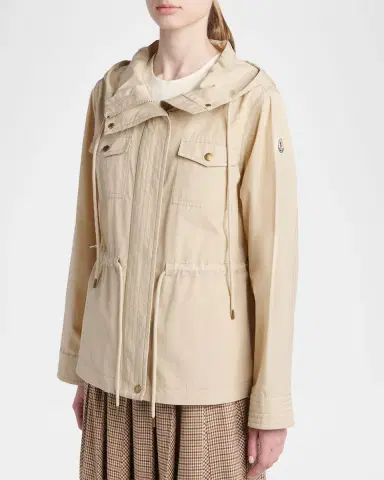 Moncler Genius Serin Hooded Cotton-Blend Parka | Thumbnail 4 Moncler Genius Serin Hooded Cotton-Blend Parka | Thumbnail 4