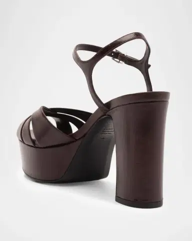 Schutz 100mm Keefa Leather Platform Sandals | Thumbnail 2