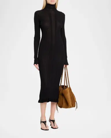 Proenza Schouler Monet Dress in Fine Bobble Knit | Thumbnail 3 Proenza Schouler Monet Dress in Fine Bobble Knit | Thumbnail 3