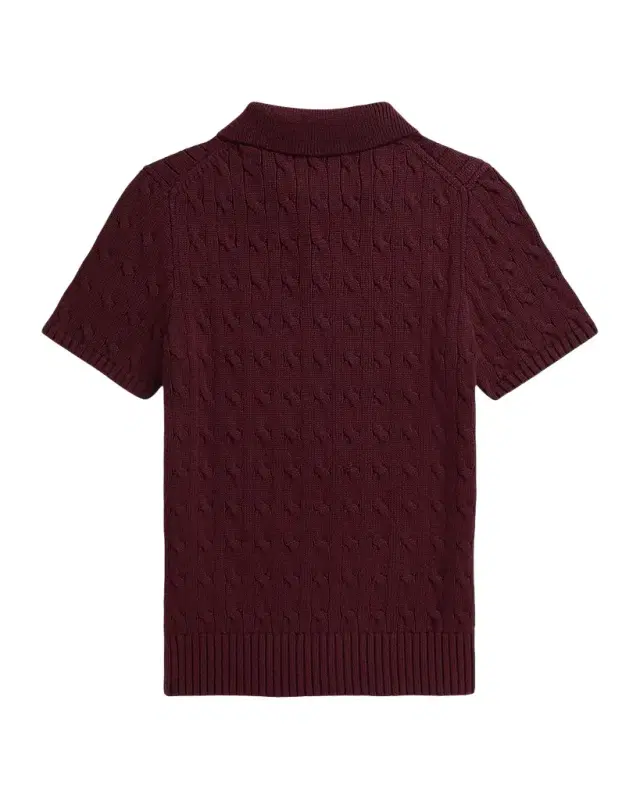 Polo Ralph Lauren Boy 's Mini-Cable Cotton Polo Shirt, Size S-