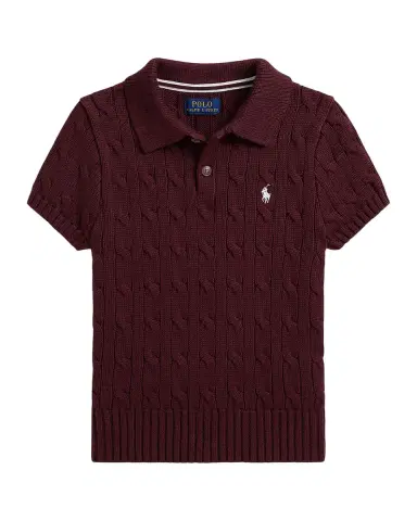 Polo Ralph Lauren Boy's Mini-Cable Cotton Polo Shirt | Thumbnail 2 Polo Ralph Lauren Boy's Mini-Cable Cotton Polo Shirt | Thumbnail 2