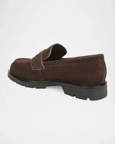 Vince Siena Suede Lug-Sole Loafers | Thumbnail 3