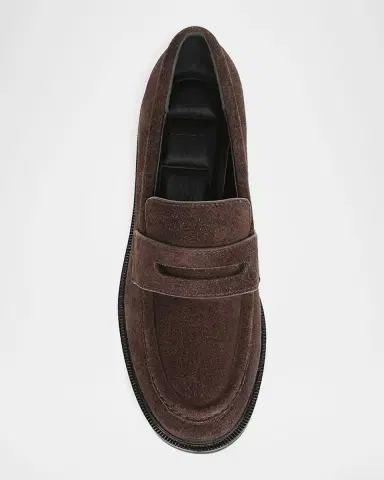 Vince Siena Suede Lug-Sole Loafers | Thumbnail 4