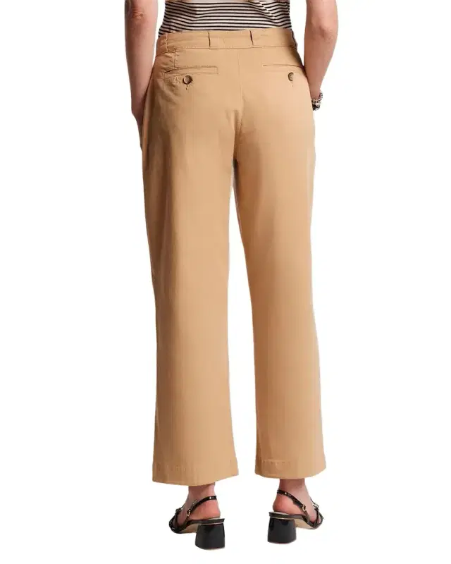 Coleman Straight-Leg Woven Stretch Cotton Pants