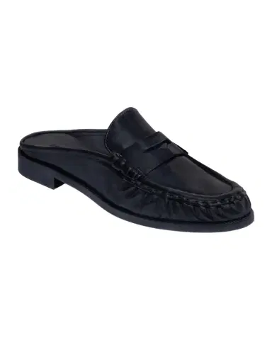 Bernardo Tilda Leather Penny Loafer Mules | Thumbnail 1 Bernardo Tilda Leather Penny Loafer Mules | Thumbnail 1