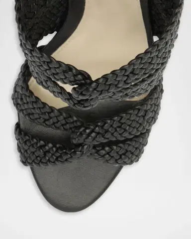 Alexandre Birman 85m Sabrina Woven Leather Mules | Thumbnail 4
