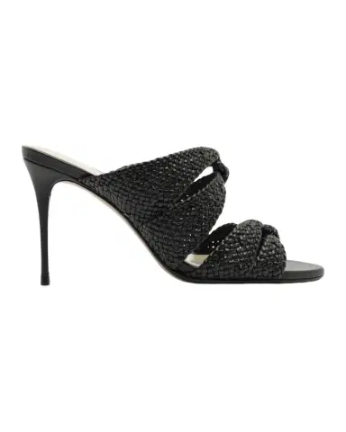 Alexandre Birman 85m Sabrina Woven Leather Mules | Thumbnail 1