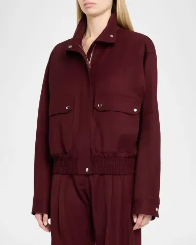 Proenza Schouler Aviva Blouson Jacket | Thumbnail 2 Proenza Schouler Aviva Blouson Jacket | Thumbnail 2