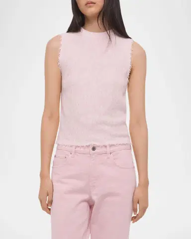 Helmut Lang Raw Edge Tank Top | Thumbnail 7 Helmut Lang Raw Edge Tank Top | Thumbnail 7