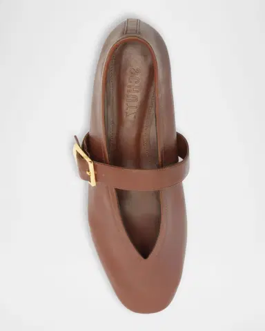 Schutz Vick Leather Mary Jane Ballerina Flats | Thumbnail 3 Schutz Vick Leather Mary Jane Ballerina Flats | Thumbnail 3