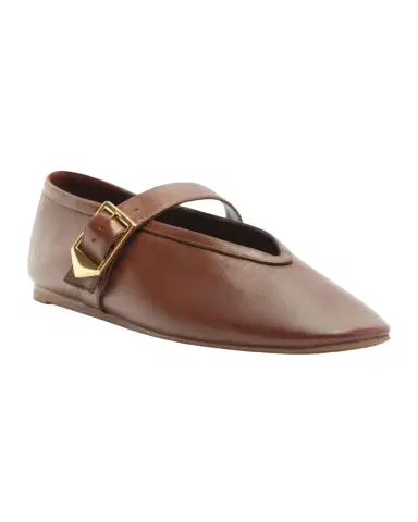 Schutz Vick Leather Mary Jane Ballerina Flats | Thumbnail 1 Schutz Vick Leather Mary Jane Ballerina Flats | Thumbnail 1