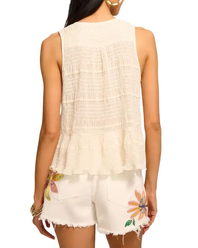 Ramy Brook Elise Embellished Tank Top