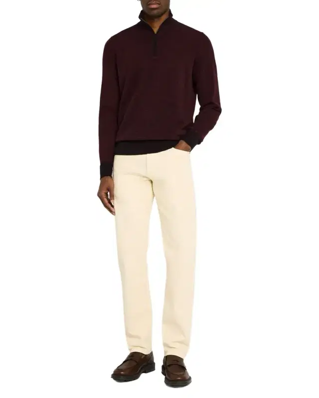 Loro Piana Men 's Roadster 1/4-Zip Cashmere Sweater