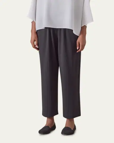 Eskandar Pima Cotton Japanese Trousers | Thumbnail 2