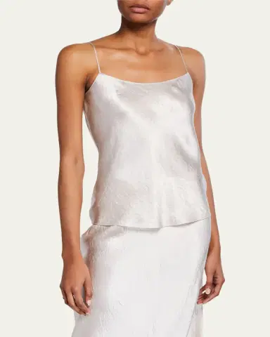 Vince Satin Scoop-Neck Cami | Thumbnail 2