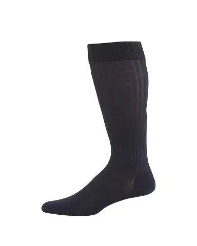 Pantherella Men's Laburnum Over-the-Calf Ribbed Merino Wool Socks | Thumbnail 1 Pantherella Men's Laburnum Over-the-Calf Ribbed Merino Wool Socks | Thumbnail 1