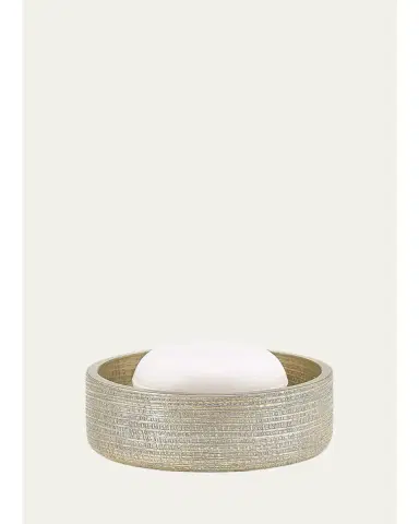 Labrazel Woven Metallic Soap Dish | Thumbnail 1