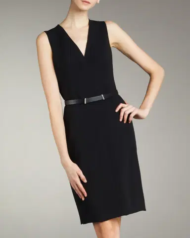 Akris Sleeveless V-Neck Dress | Thumbnail 9 Akris Sleeveless V-Neck Dress | Thumbnail 9