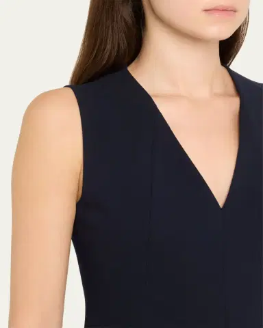 Akris Sleeveless V-Neck Dress | Thumbnail 7 Akris Sleeveless V-Neck Dress | Thumbnail 7