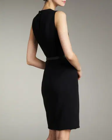 Akris Sleeveless V-Neck Dress | Thumbnail 8 Akris Sleeveless V-Neck Dress | Thumbnail 8