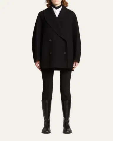 The Row Polli Double-Breasted Oversized Jacket | Thumbnail 2