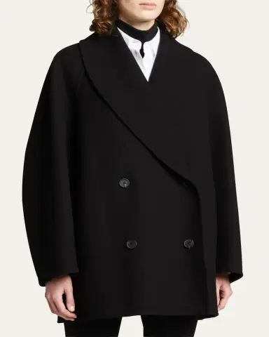The Row Polli Double-Breasted Oversized Jacket | Thumbnail 4